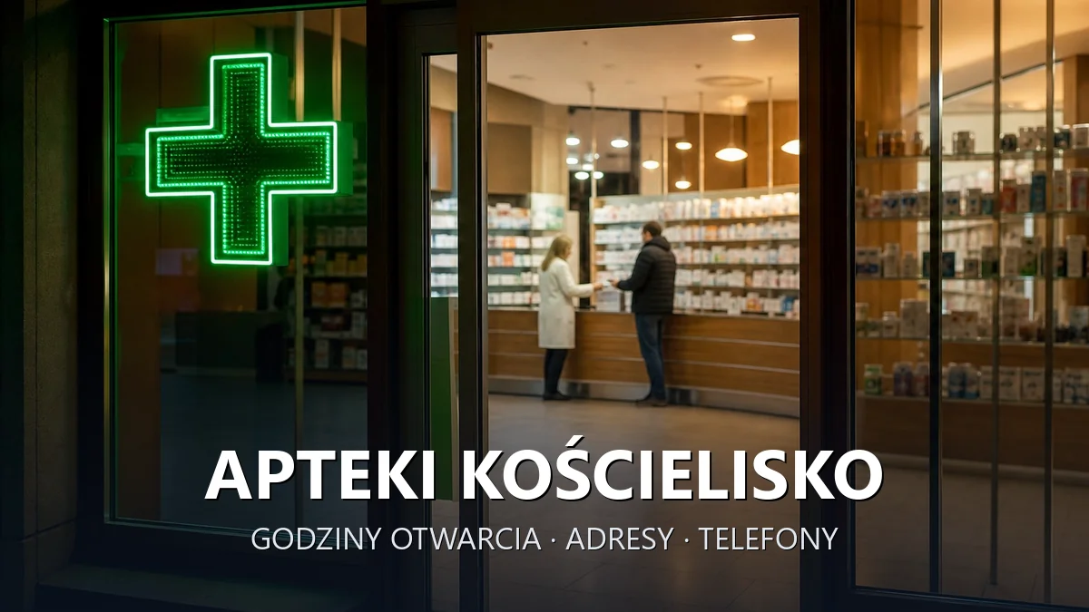 Apteki Kościelisko, powiat tatrzański - adresy, telefony, godziny otwarcia