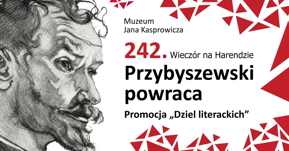 Grafika promocyjna wydarzenia 242. Wieczór na Harendzie: Przybyszewski wraca