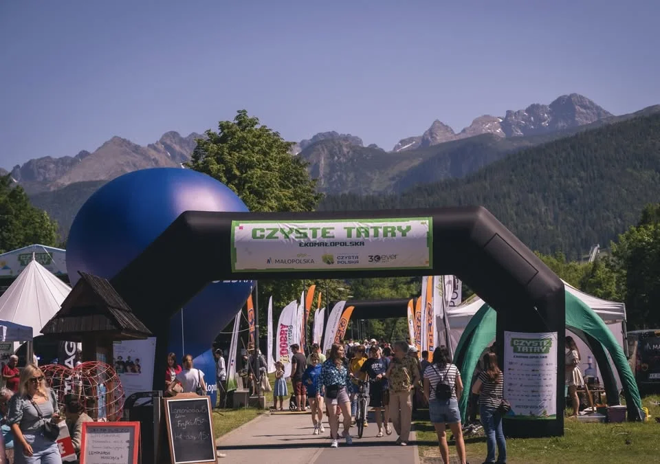 Grafika promocyjna wydarzenia Czyste Tatry EkoMałopolska 2026 – wielkie święto ekologii
