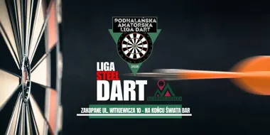 Grafika promocyjna wydarzenia 1/8 – Turniej Rankingowy Podhalańska Amatorska Liga Dart (Sezon 2)