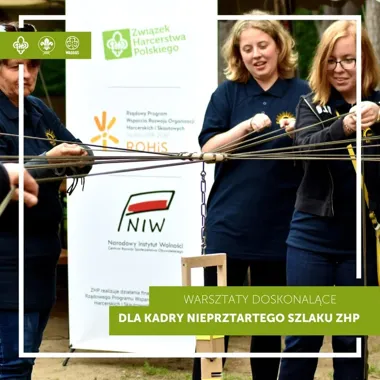 Grafika promocyjna wydarzenia Warsztaty metodyczne dla Kadry Nieprzetartego Szlaku ZHP – Zakopane 2026