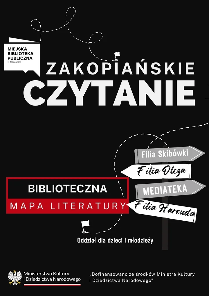 Zakopiańska biblioteka robi mapę literatury na cały rok
