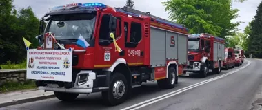 Nie tylko modlitwa - strażacy z Zakopanego ruszyli do Ludźmierza