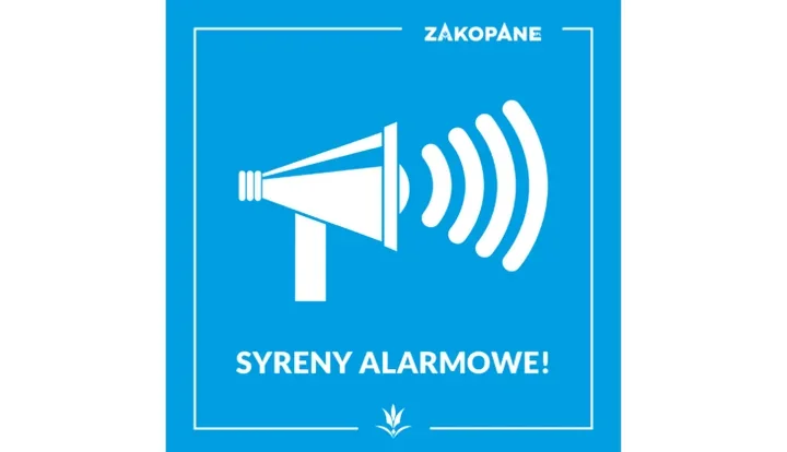Syreny alarmowe zabrzmią w Zakopanem. To będą ćwiczenia obrony cywilnej
