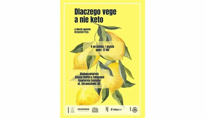 Vege czy keto? W Stacji Kultura rozmowa o świadomym jedzeniu