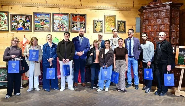 Francuscy goście zobaczyli Zakopane z luksusowej strony Podhala