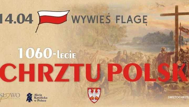 Biało-czerwona i pamięć o początkach państwa wracają do okien 14 kwietnia