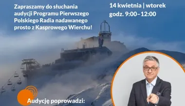 Kasprowy Wierch zamieni się w studio, a radio opowie o Tatrach na żywo