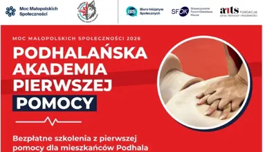 Cztery bezpłatne szkolenia z pierwszej pomocy w Zakopanem. Obowiązują zapisy