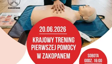 Pierwsza pomoc pod Tatrami. W Zakopanem ruszy otwarty trening ratowania życia