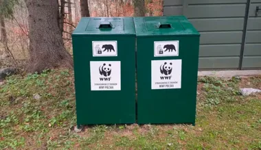 Przy Kuźnicach stanęły kontenery odporne na niedźwiedzie