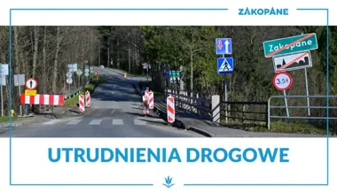 Trzy dni bez przejazdu przez most między Zakopanem i Kościeliskiem
