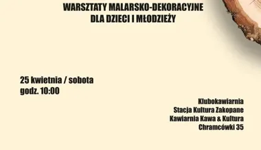 Drewniane opowieści w Zakopanem – dzieci zamienią drewno w małe dzieła sztuki