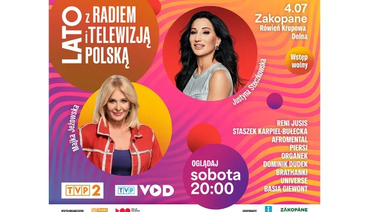 Zakopane otwiera lato wielkim koncertem. Na Równi Krupowej będzie też piknik i radio