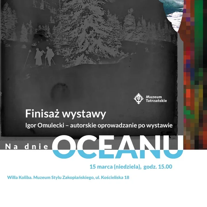 Kiedy styl zakopiański rozpływa się w obrazie - finisaż „Na dnie oceanu” w Willi Koliba