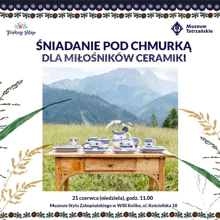 Willa Koliba szykuje śniadanie pod chmurką - z grami z dzieciństwa
