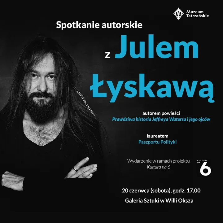Jul Łyskawa w Zakopanem - literatura o stole i rzemiośle spotka się w Okszy