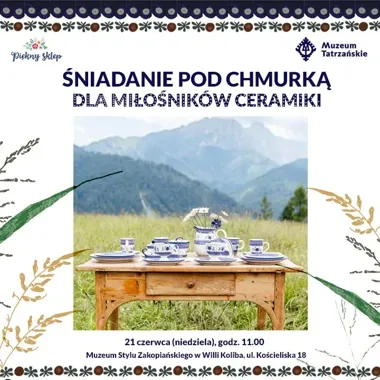 Willa Koliba szykuje śniadanie pod chmurką - z grami z dzieciństwa