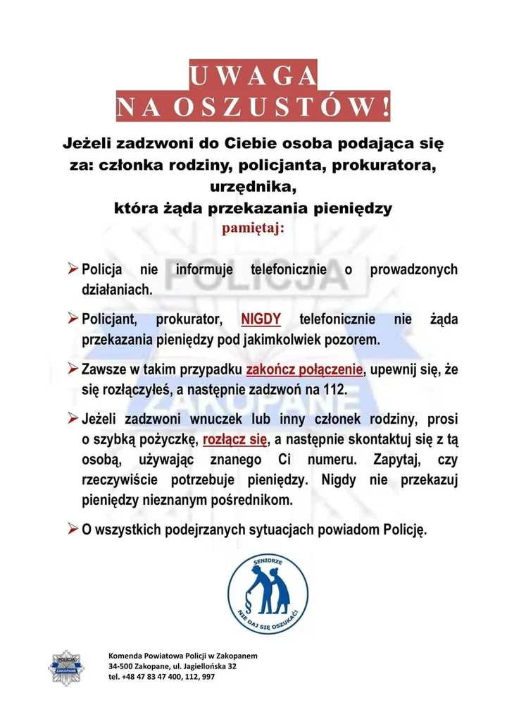 Telefon z banku, który może być pułapką - policja ostrzega przed vishingiem