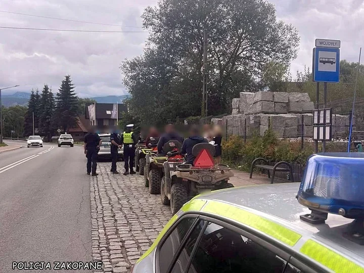 Quady pod lupą służb w Zakopanem - kontrole objęły Antałówkę
