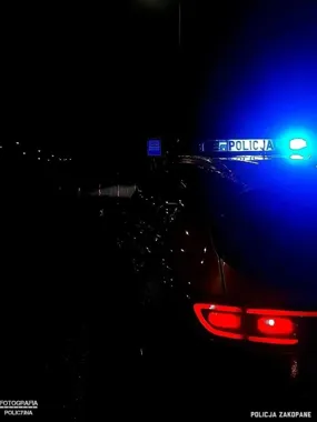 Ponad 1,7 promila i upadek na hulajnodze - finał przejazdu w Zakopanem