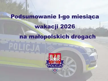 Wakacje na małopolskich drogach: 307 wypadków i 8 ofiar
