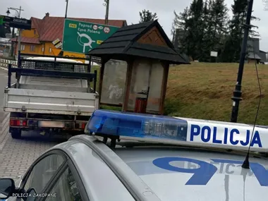 Poranna kontrola w Bukowinie Tatrzańskiej przerwała jazdę 32-latka po alkoholu