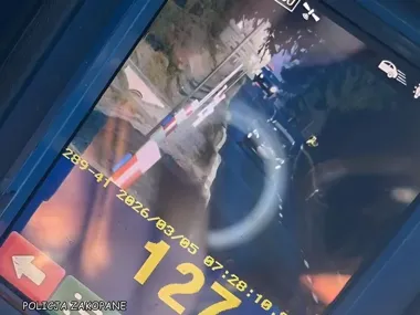 Nowe prawo złapało pierwszych - 127 km/h i zatrzymane prawo jazdy