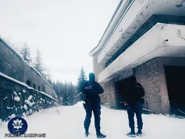 Sekundy od pożaru w „Panoramie” - policja i strażacy zdążyli na czas