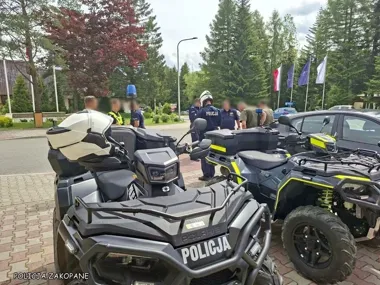 Drony i terenówki w akcji - w Kościelisku ujawniono 23 wykroczenia