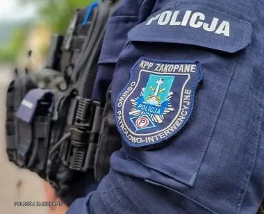 Agresywna partnerka w Zakopanem - **41-latka** zatrzymana do wytrzeźwienia