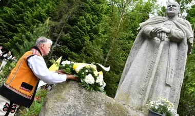 Pamięć o Janie Pawle II wybrzmiała w Księżówce i pod Wielką Krokwią