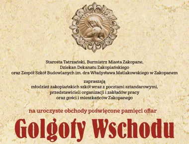 Zakopane przygotowuje marsz pamięci i modlitwę za ofiary Golgoty Wschodu