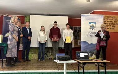 W Zakopanem wyróżniono najlepszych matematyków i geometryków z dwóch powiatów